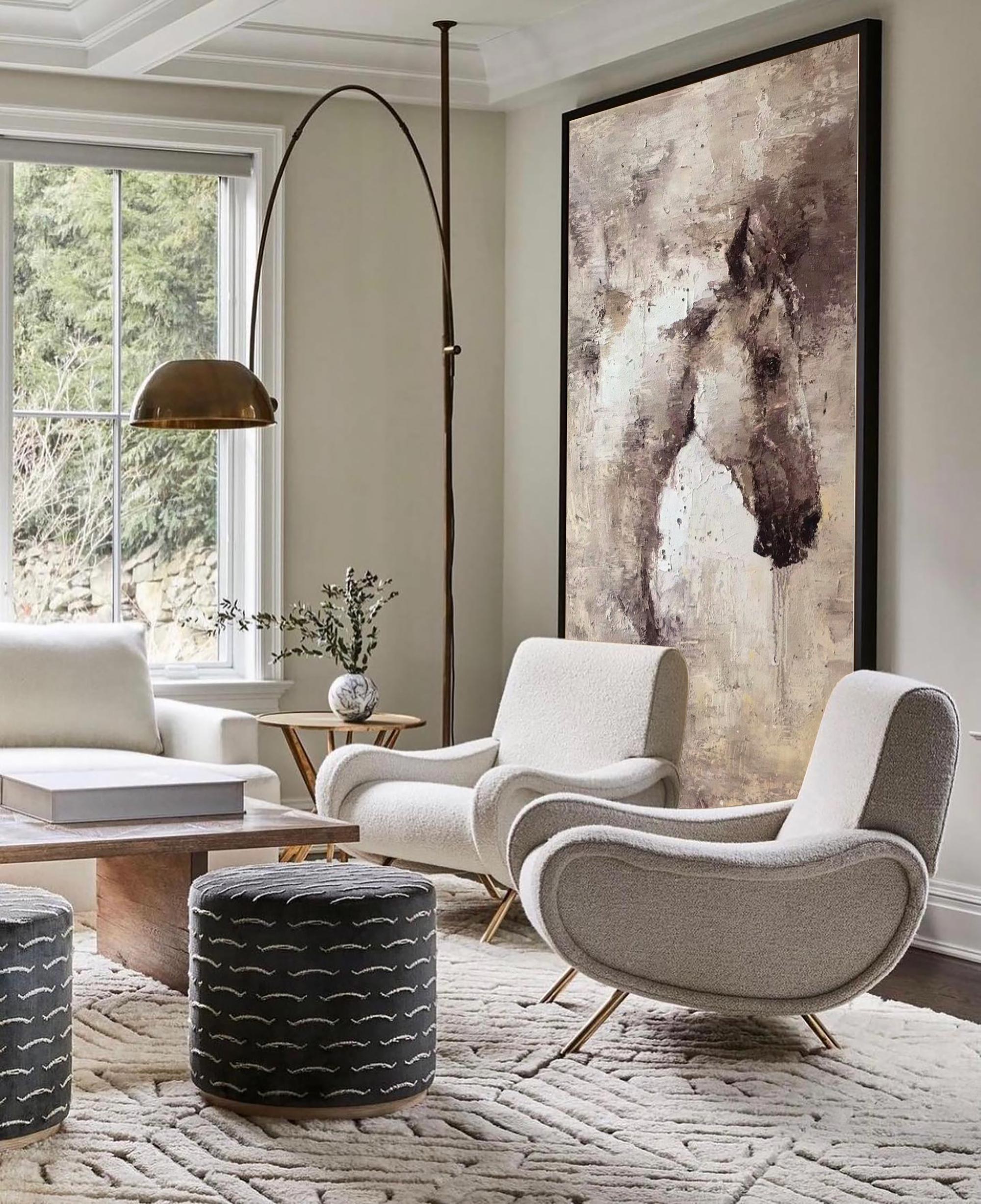 Running Horse Painting