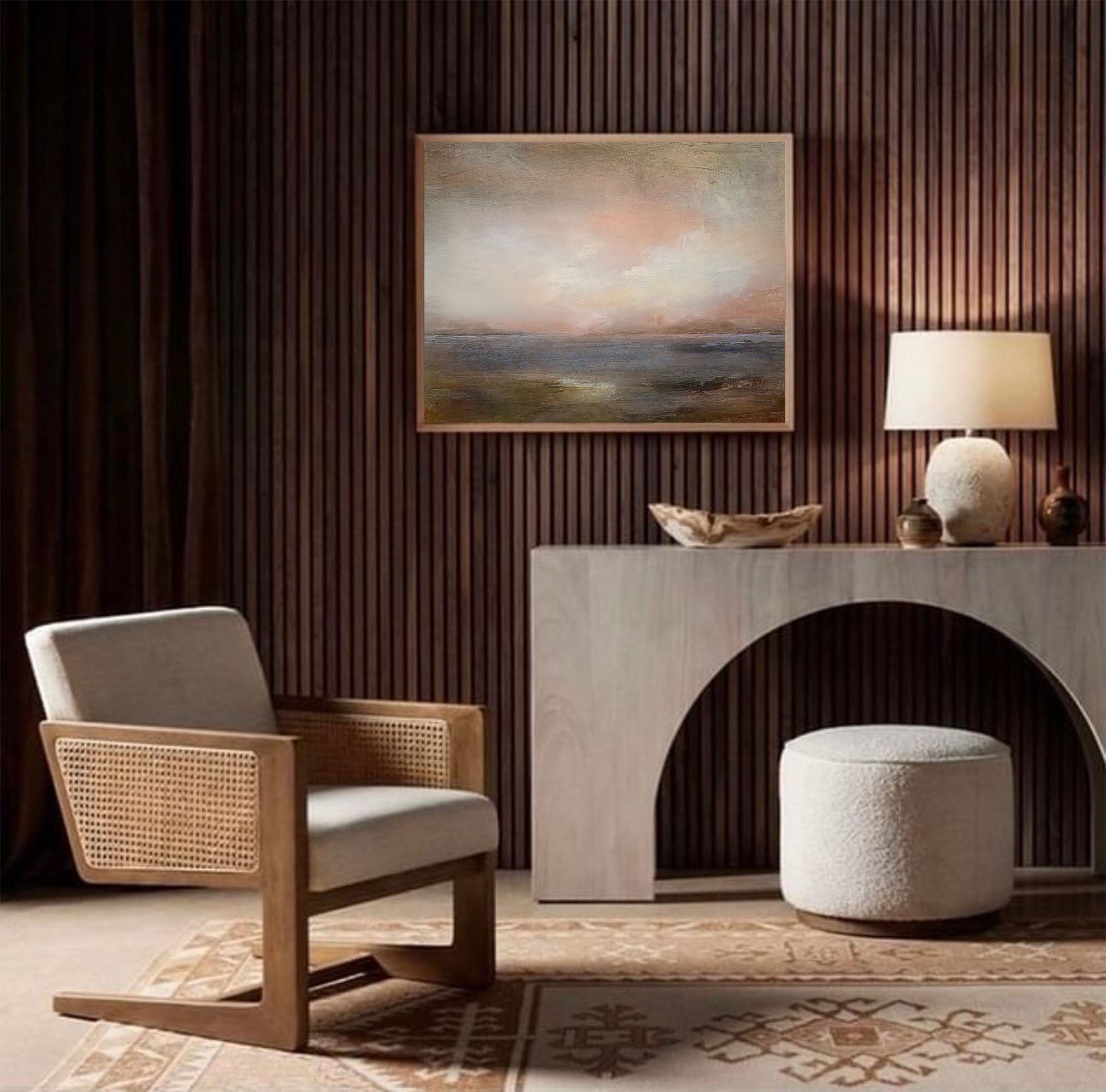 Abstract Landscape Painting