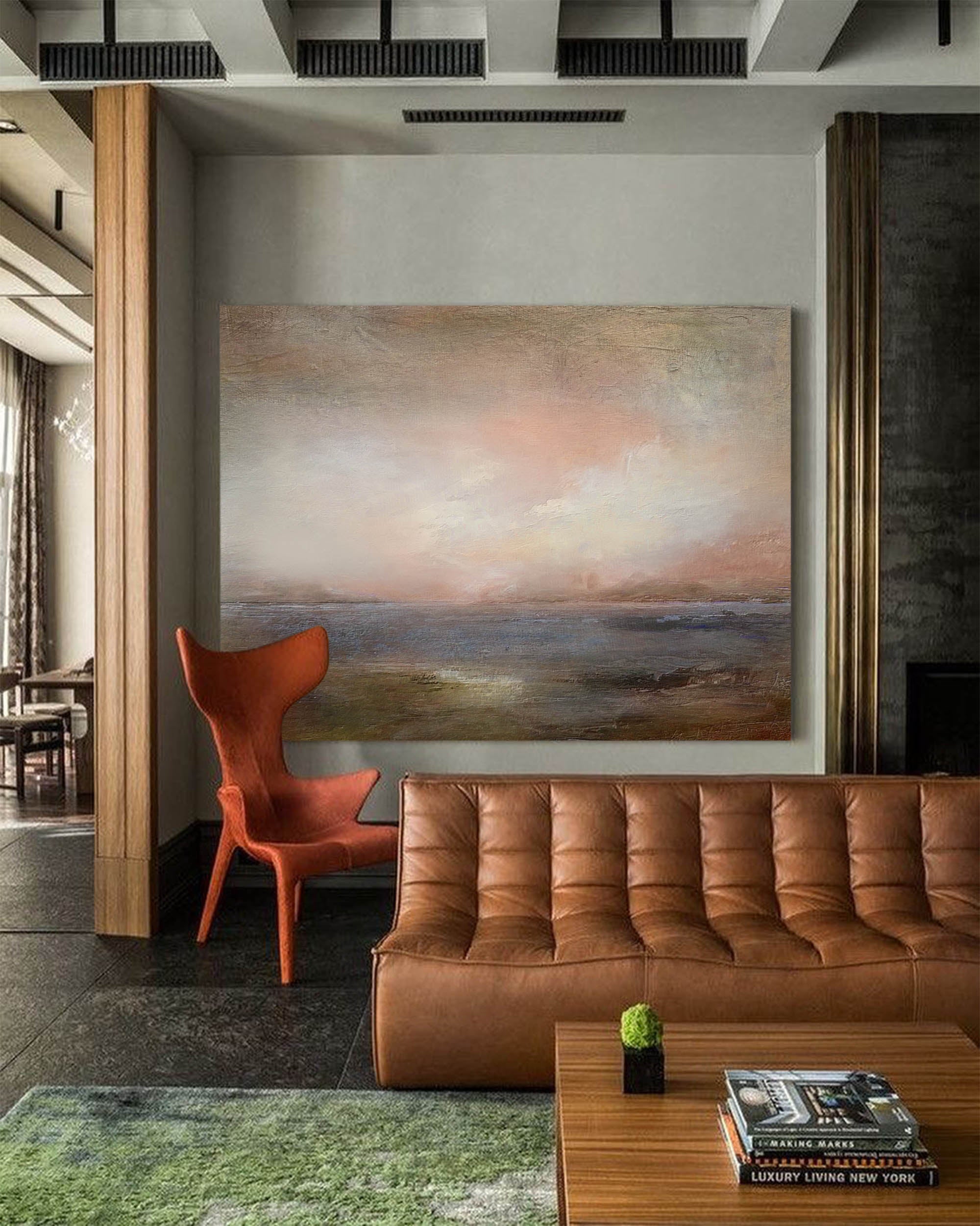 Abstract Landscape Painting