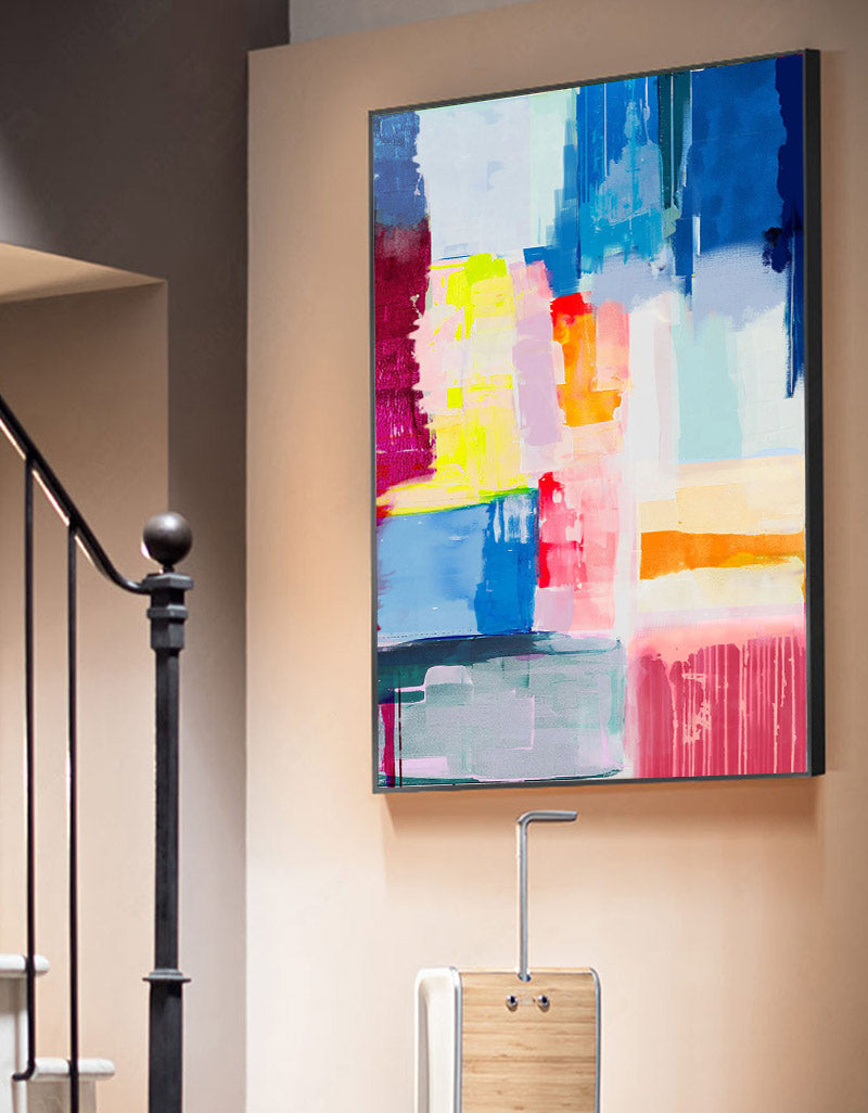 Large Color Abstract Art