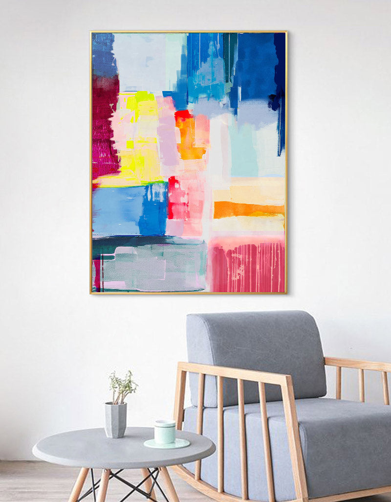Large Color Abstract Art