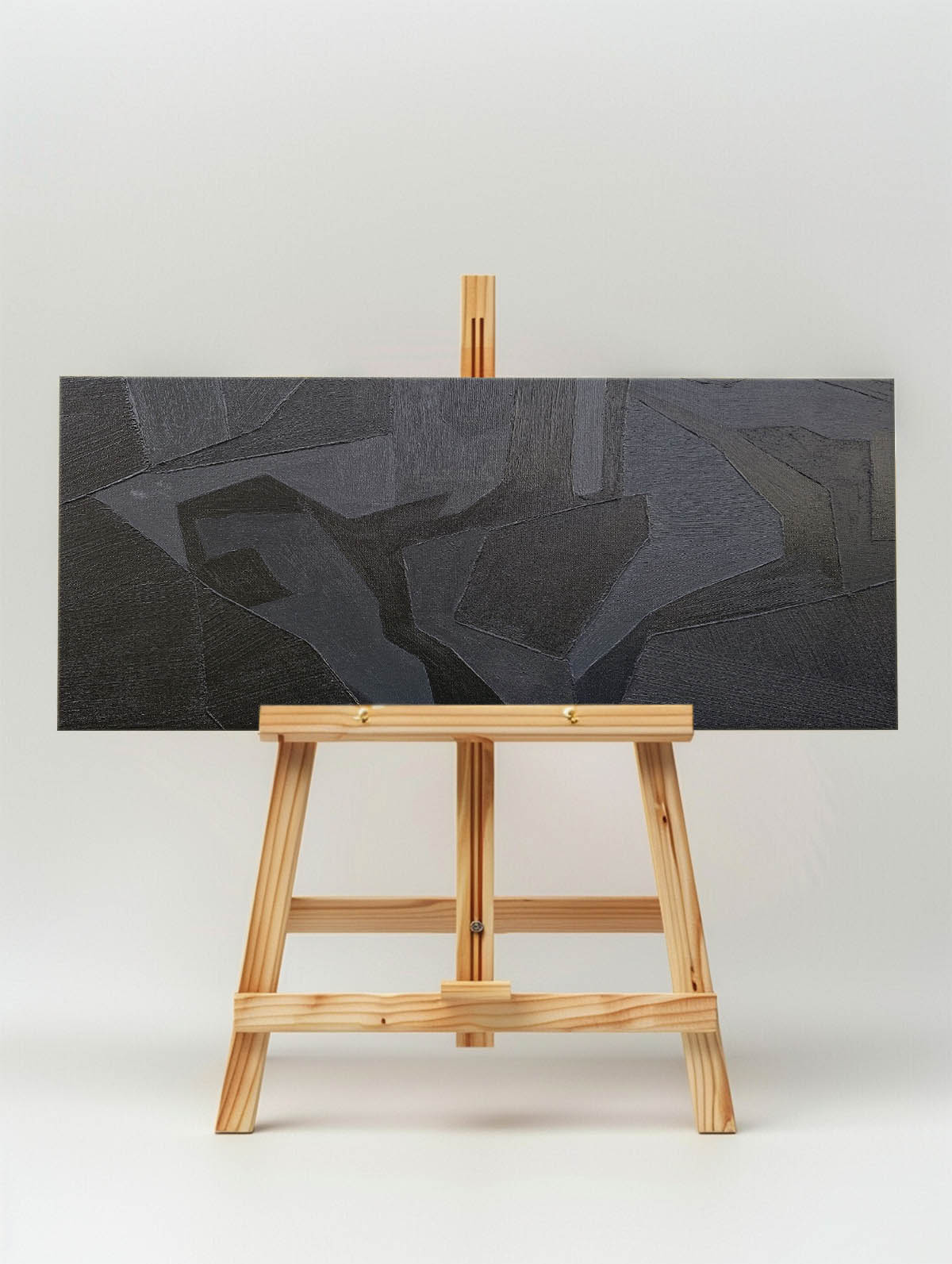 Black Abstract Painting