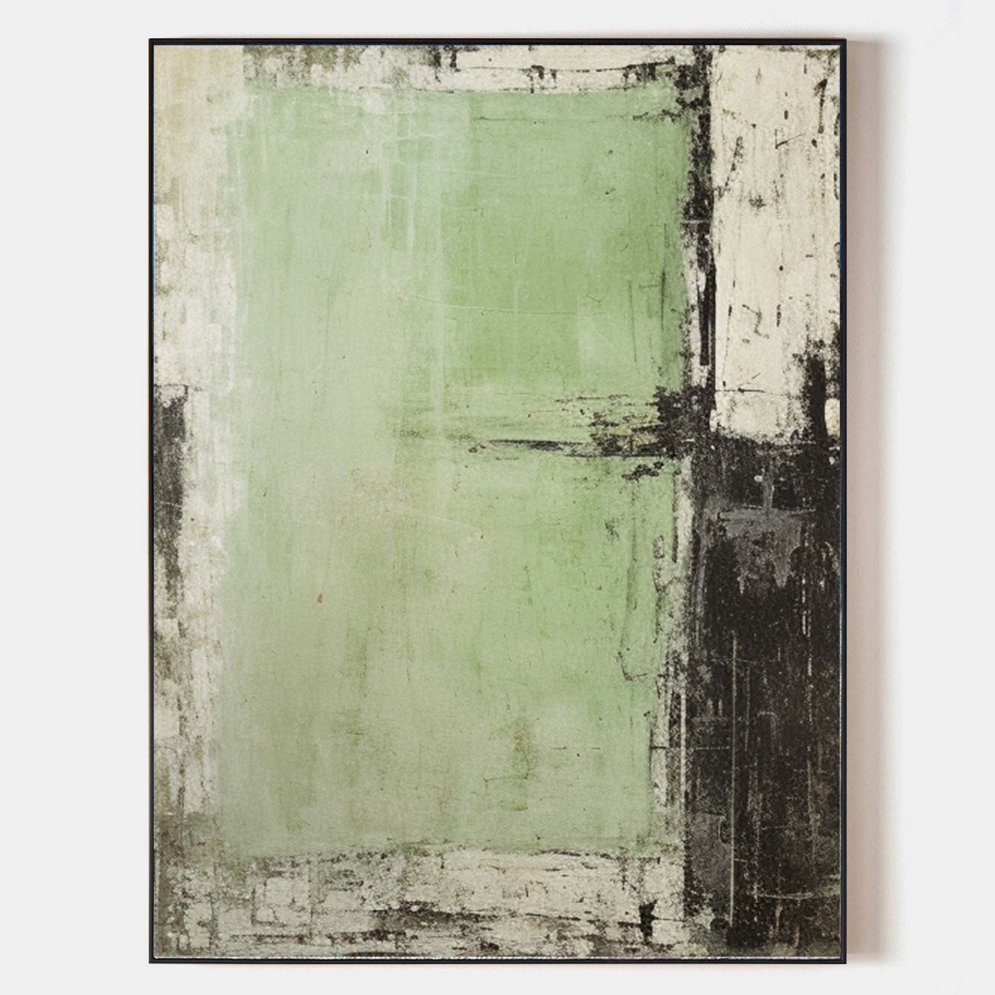Modern Green Painting