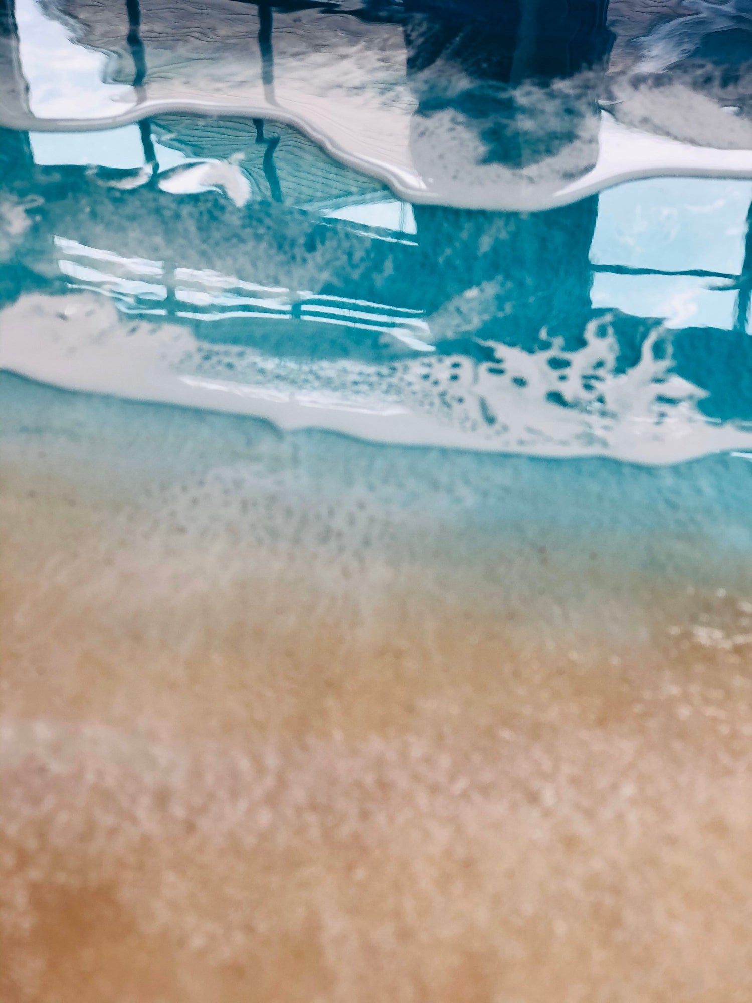 Resin Beach Painting Ocean Wave Art Wall Art
