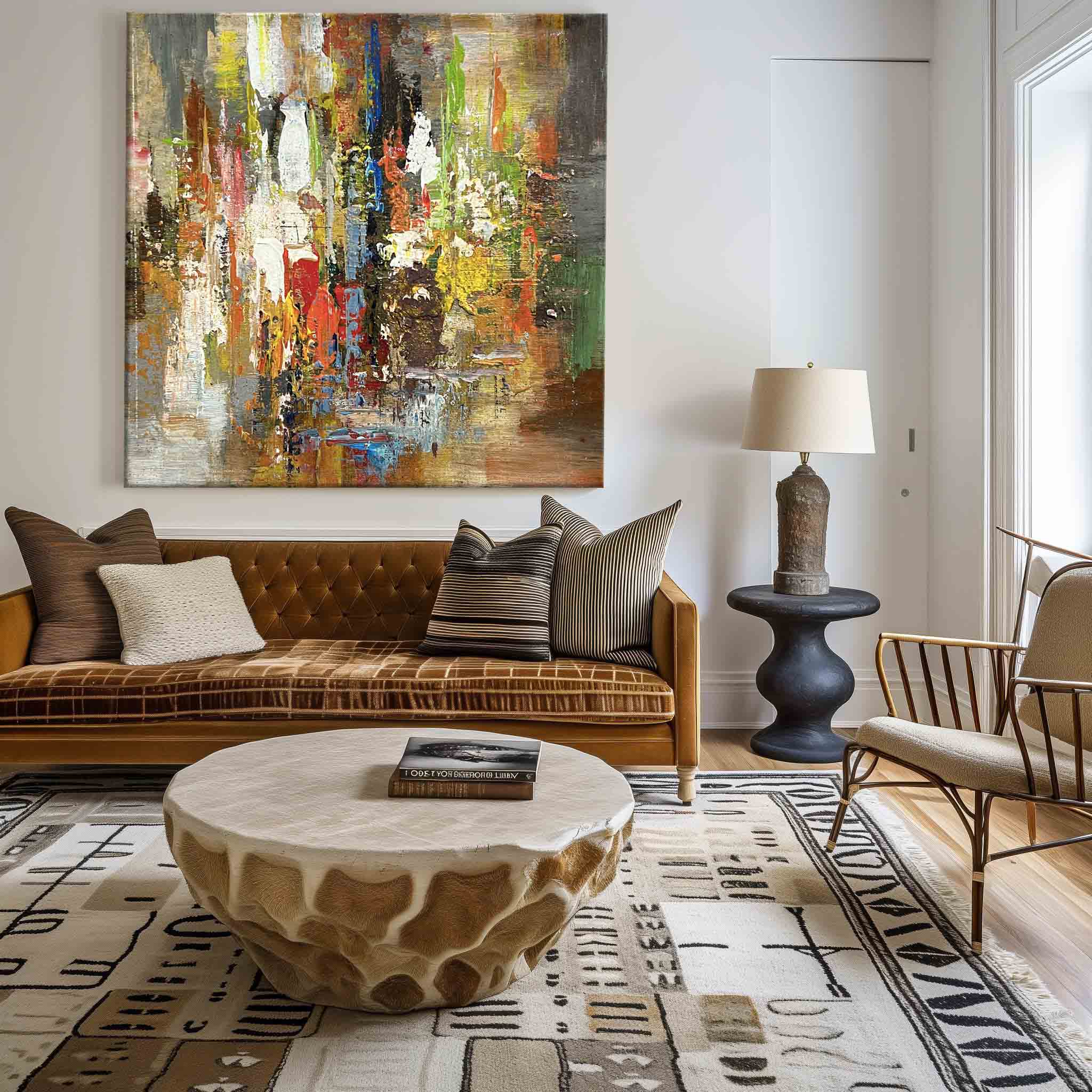 Colorful Abstract Painting