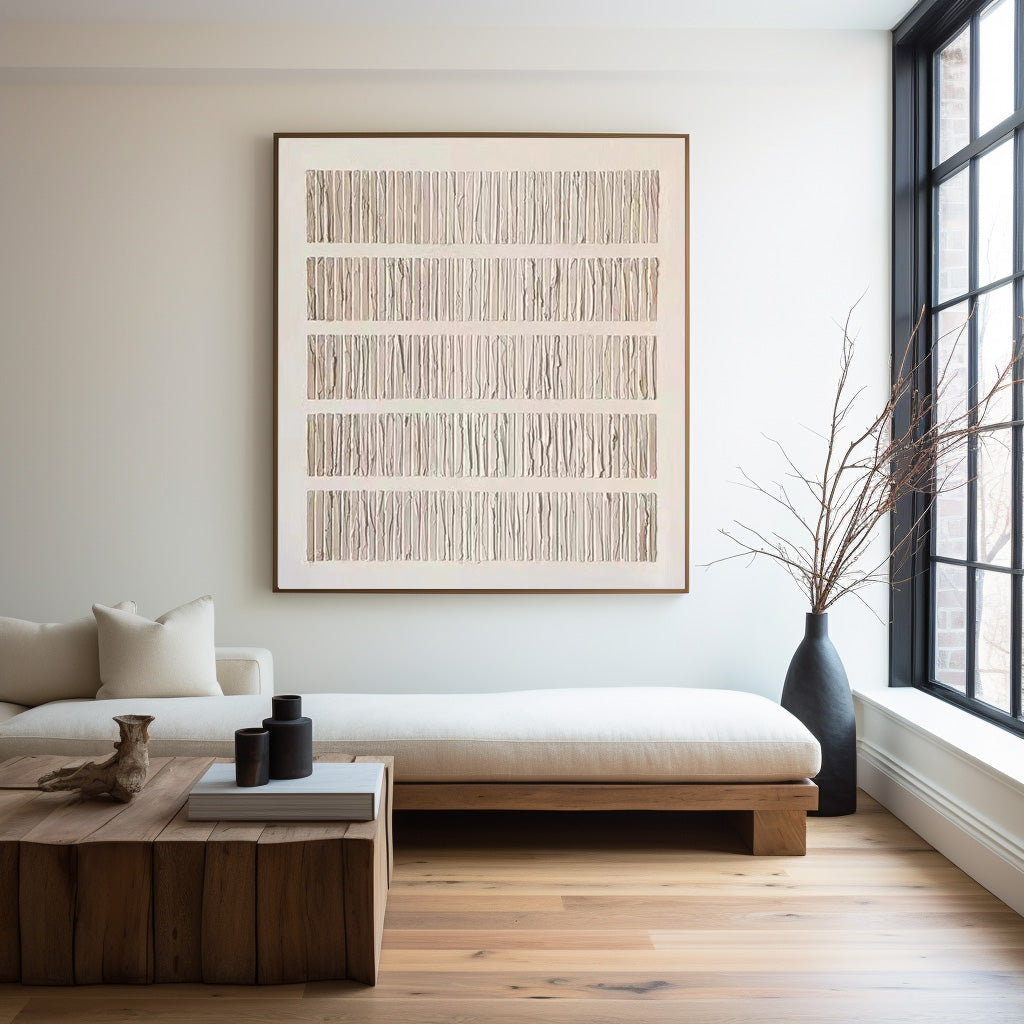 Wabi-sabi Minimalist Painting