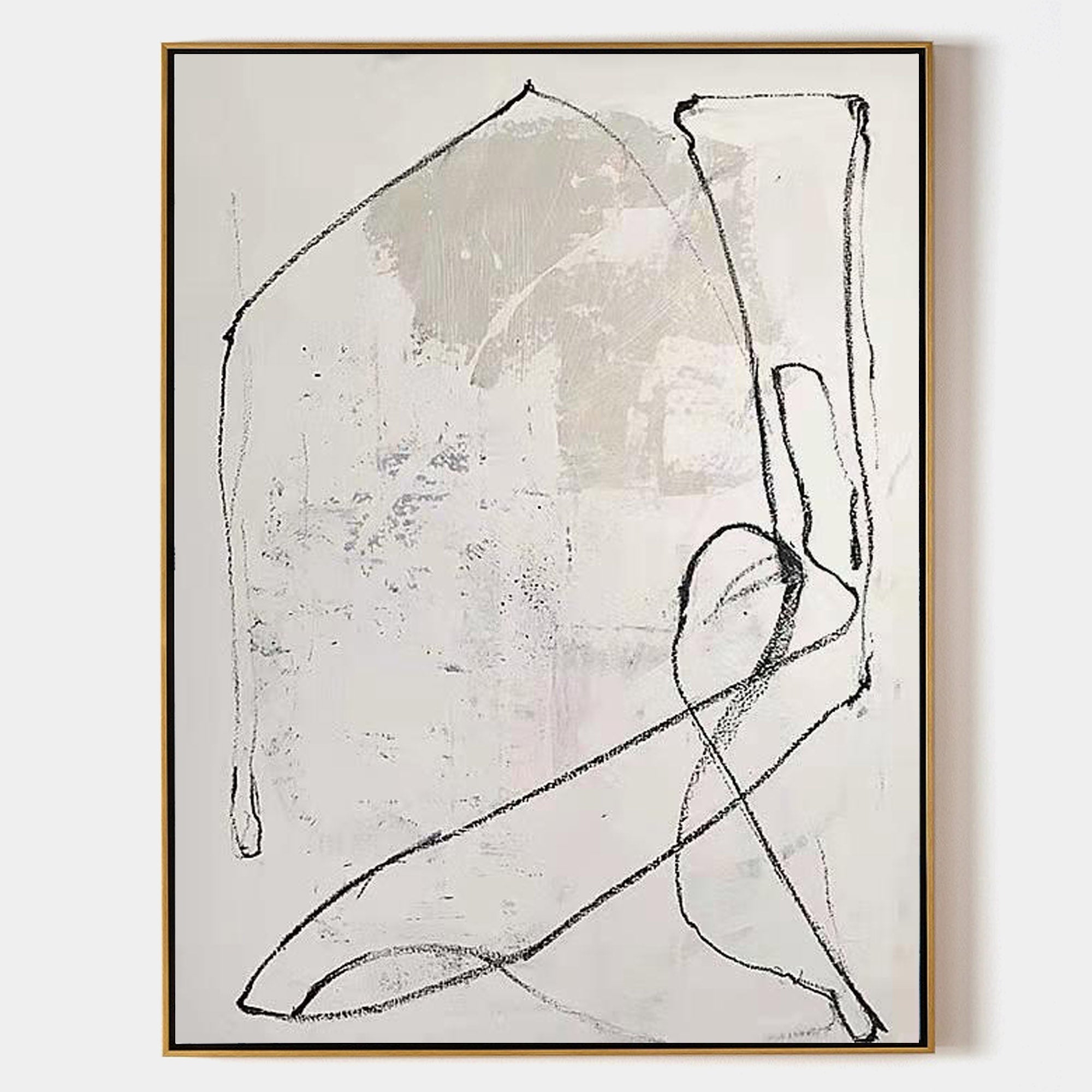 White Minimalist Painting