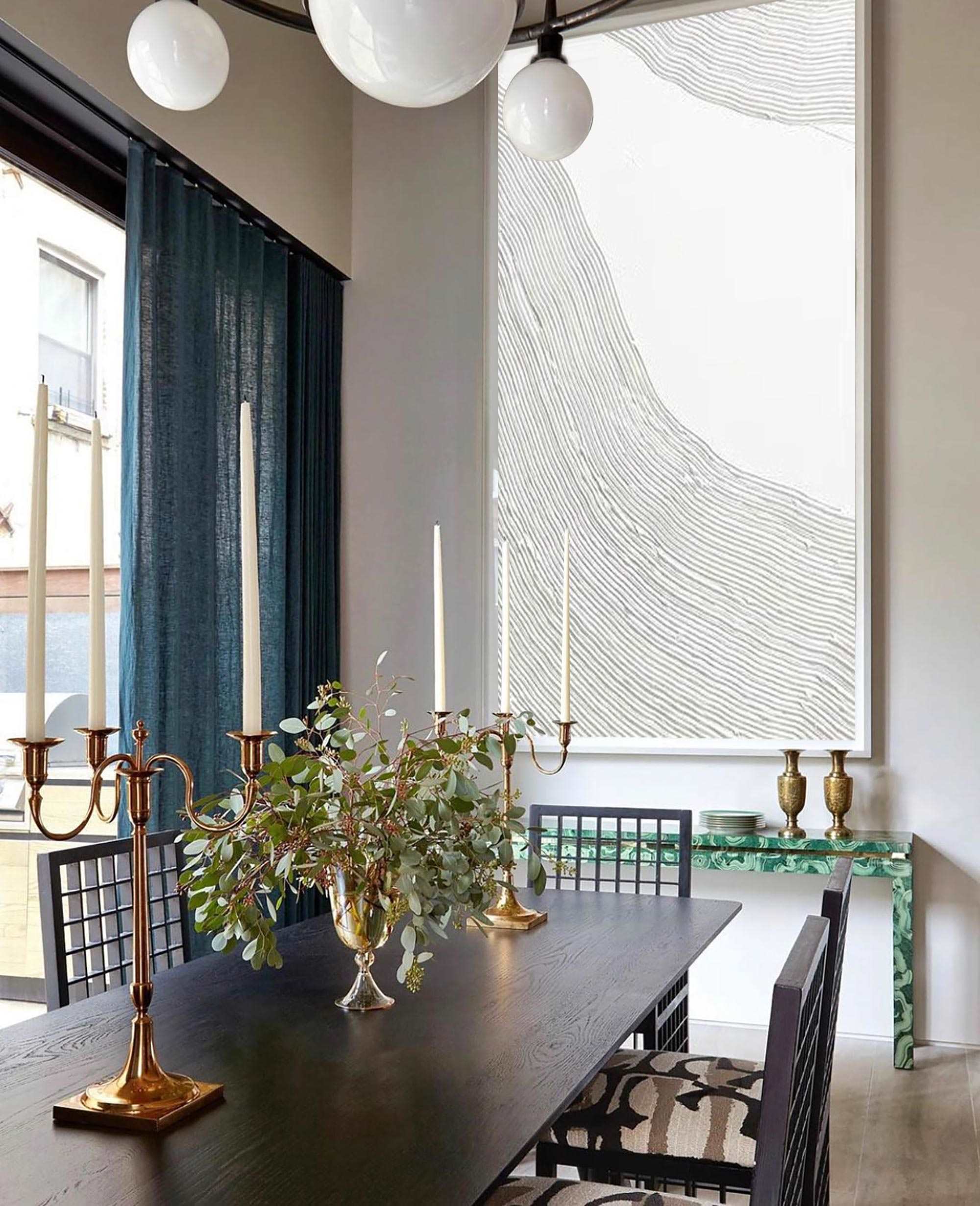 3D White Abstract Painting