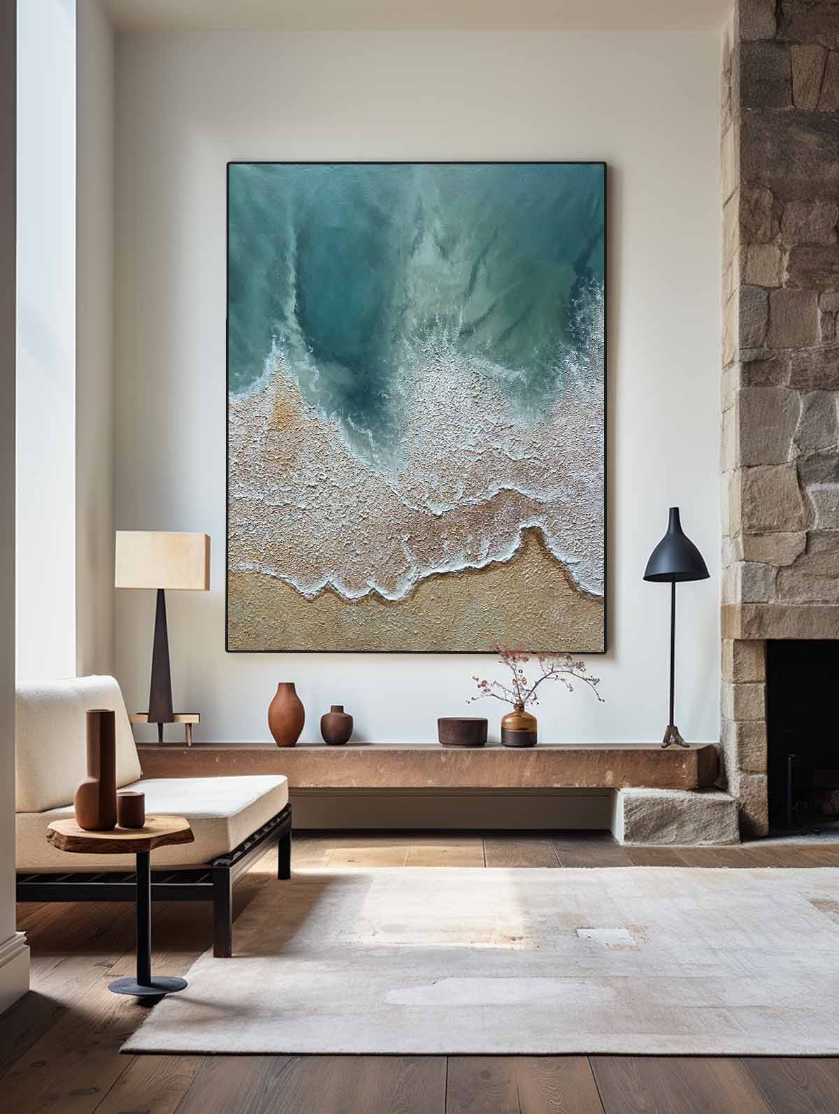 Abstract Seascape Painting