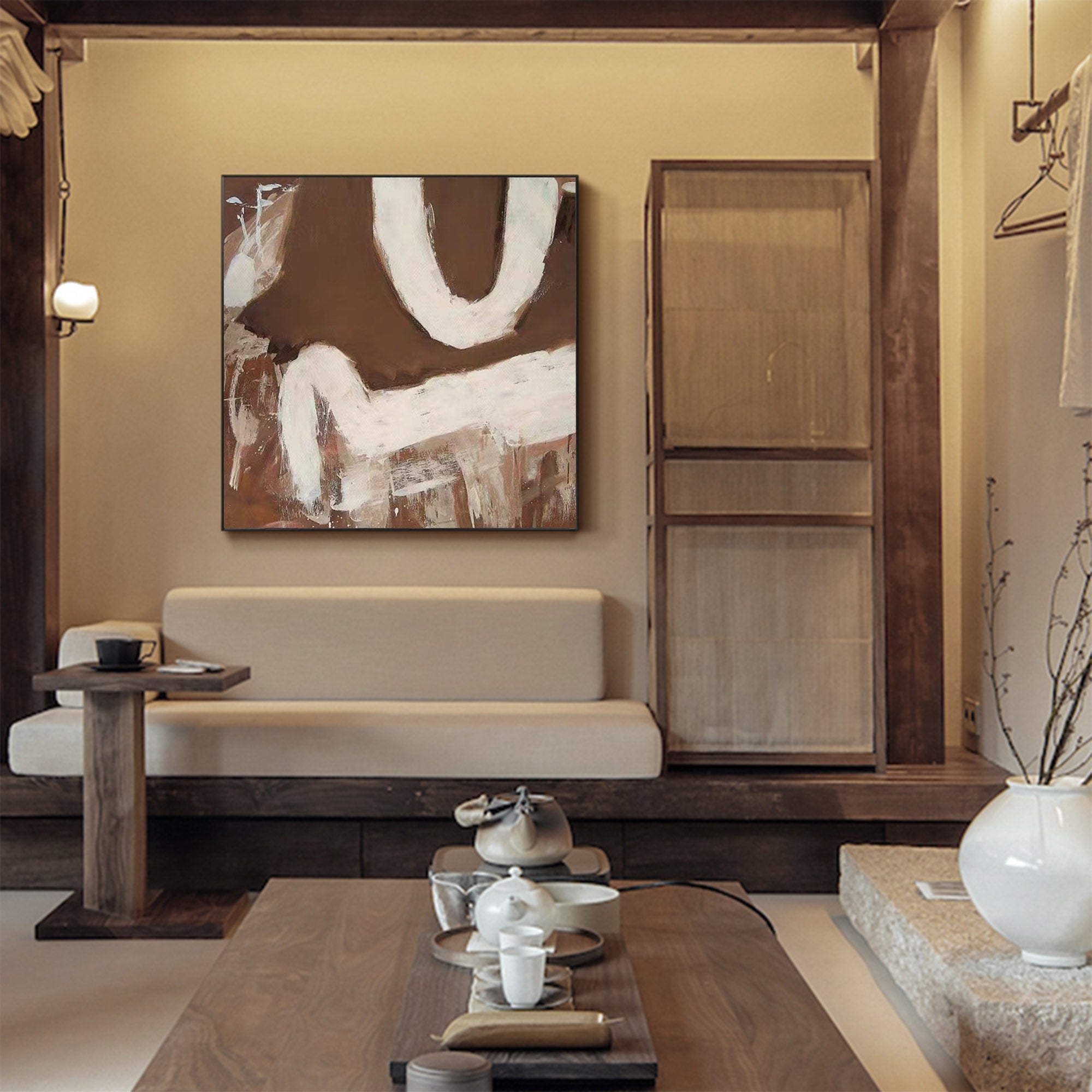 Wabi-sabi Minimalist Painting