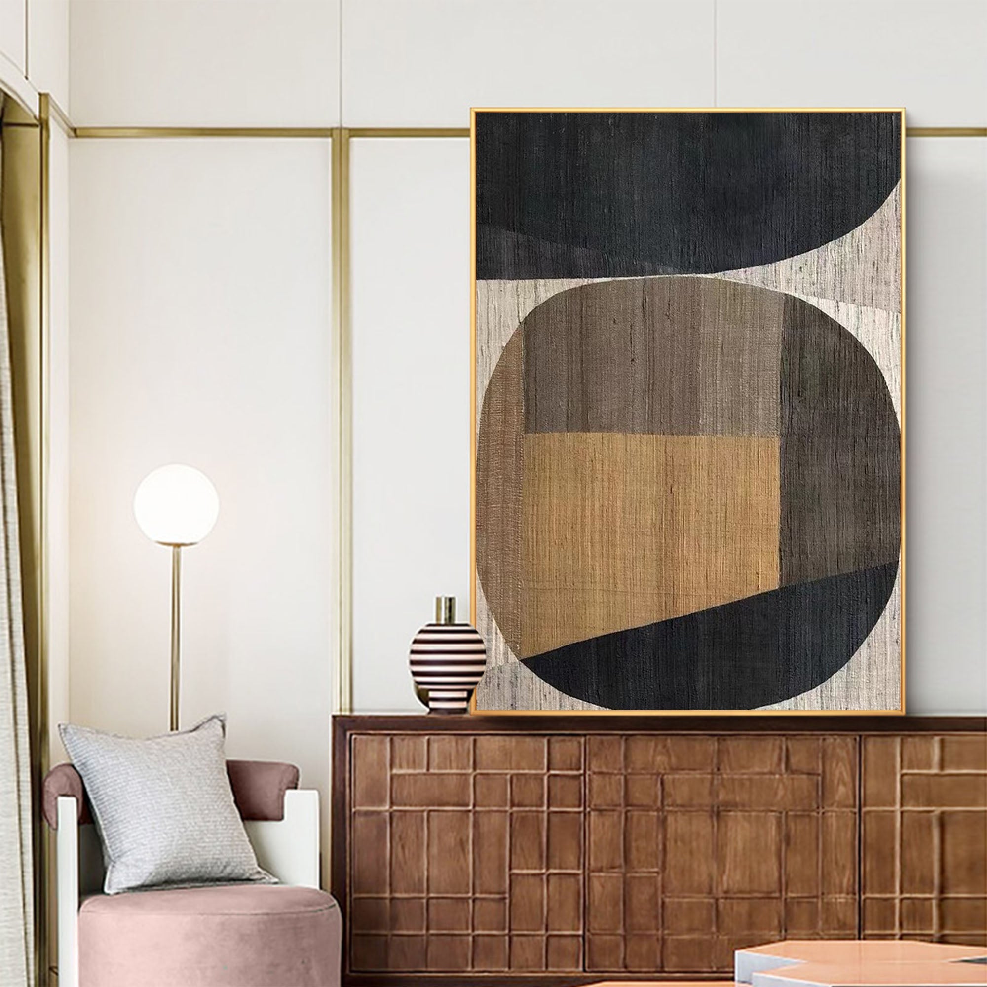 Wabi-sabi Abstract Painting