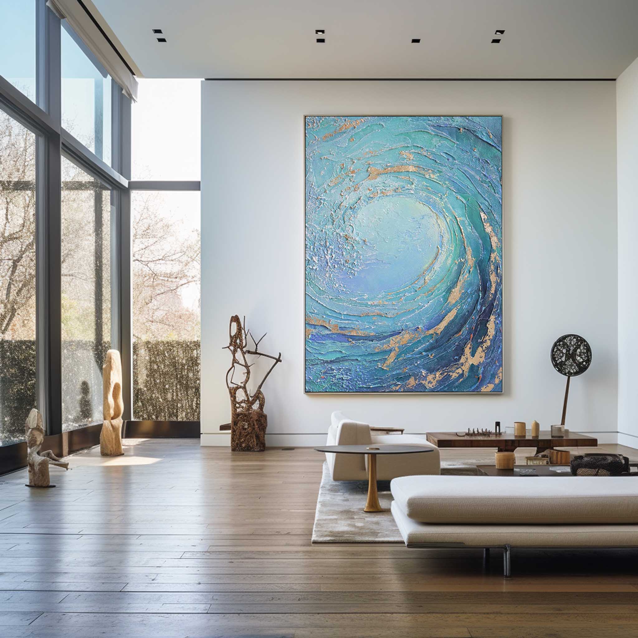 Wave And Ocean Painting