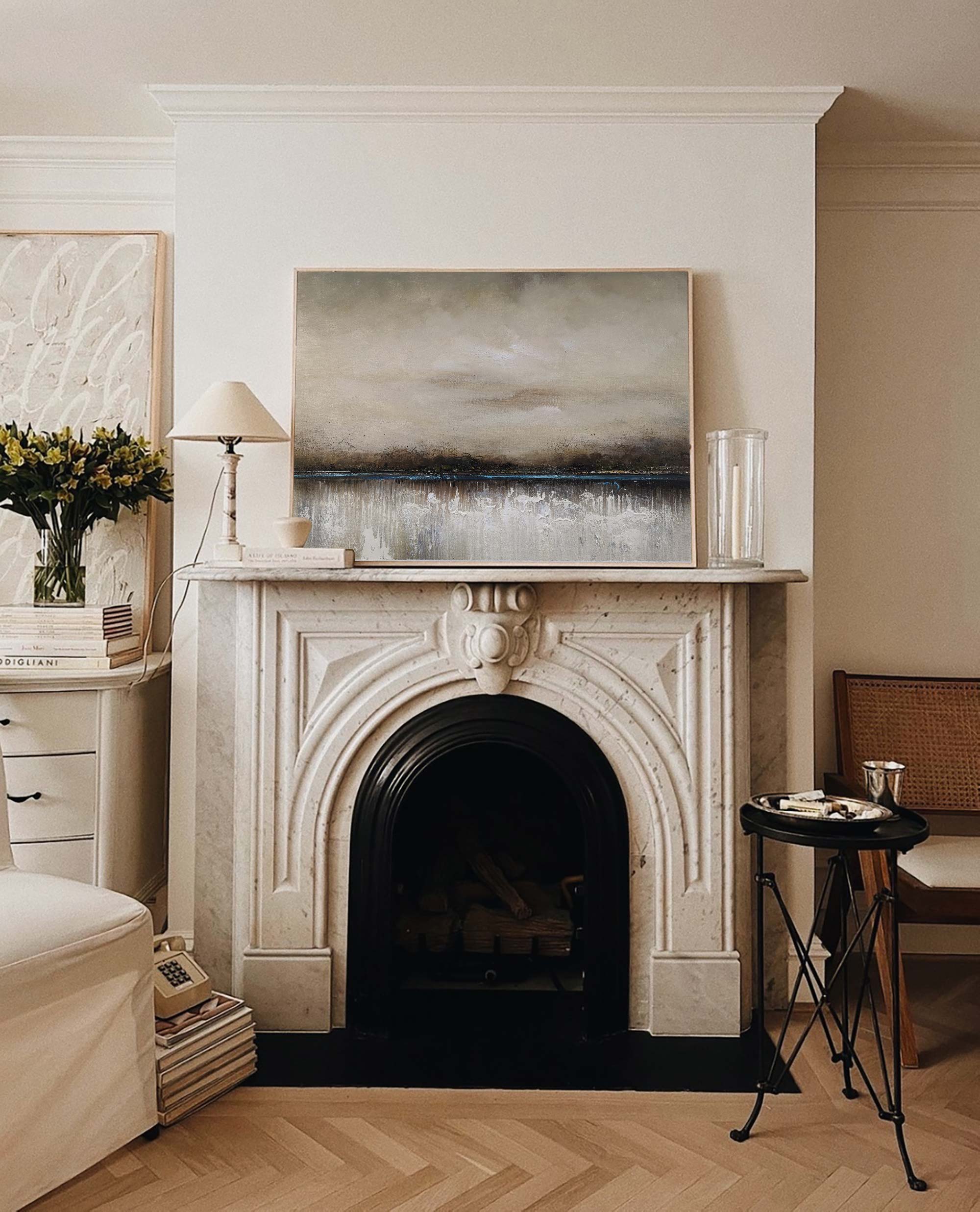 Costal Abstract Painting